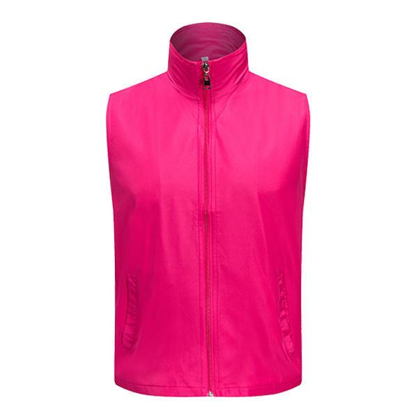 VM005 - 雙層拉鏈背心外套(10種顏色) -香港印衫 | 印tee | 班衫 | Ocamp tee | 制服訂造