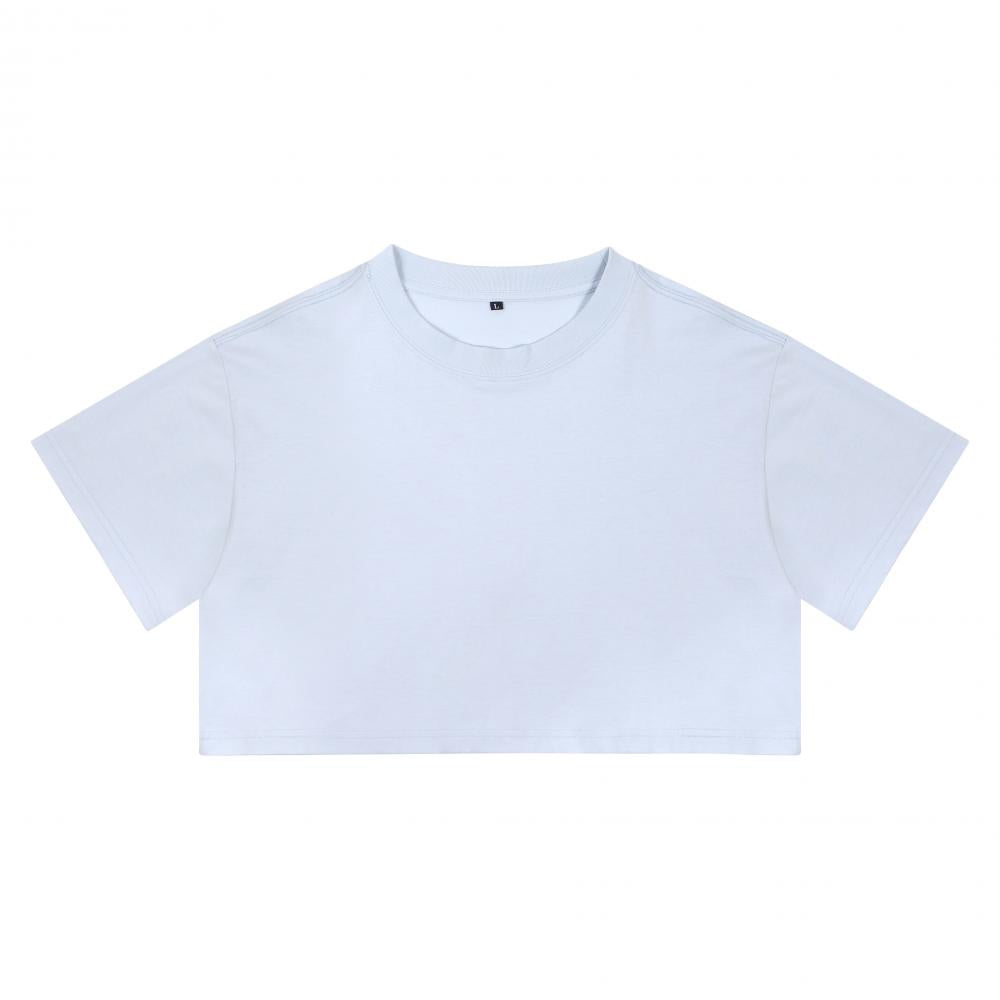 YB210L - 210g Women's Cotton Cropped T-shirt