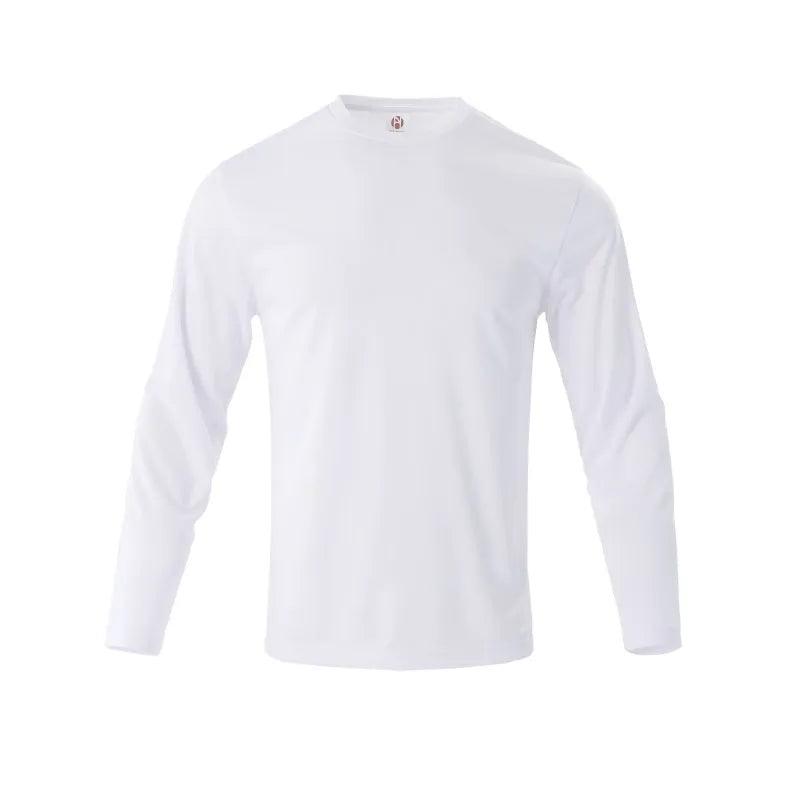 LH7640 - 150g 運動快乾網眼布長袖圓領T恤 -香港印衫 | 印tee | 班衫 | Ocamp tee | 制服訂造