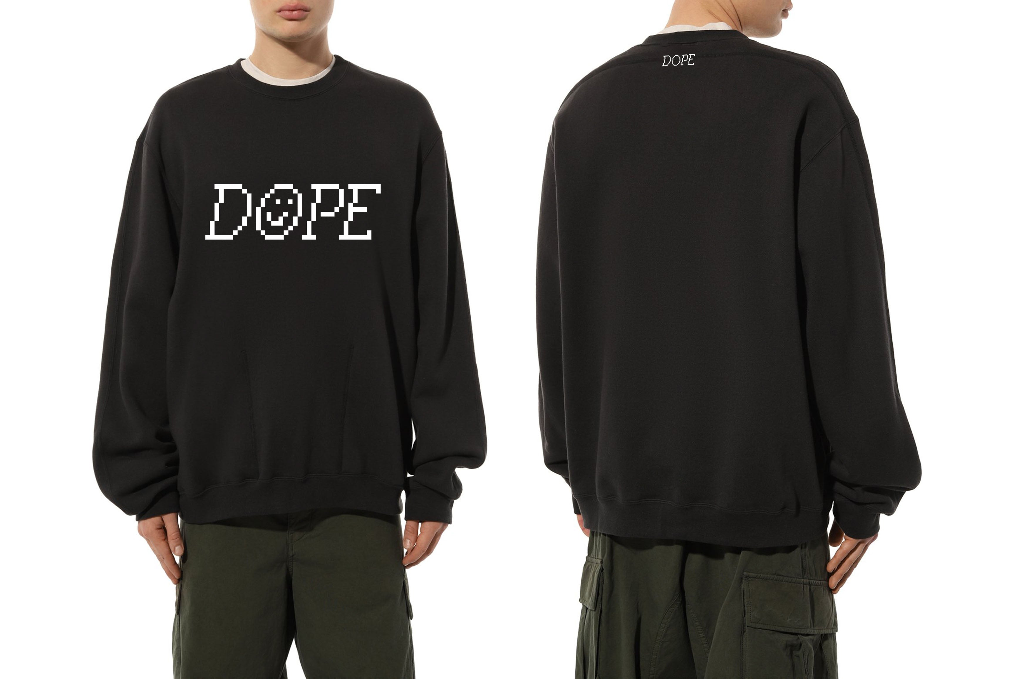 DOPE!! 300g 圓領衞衣