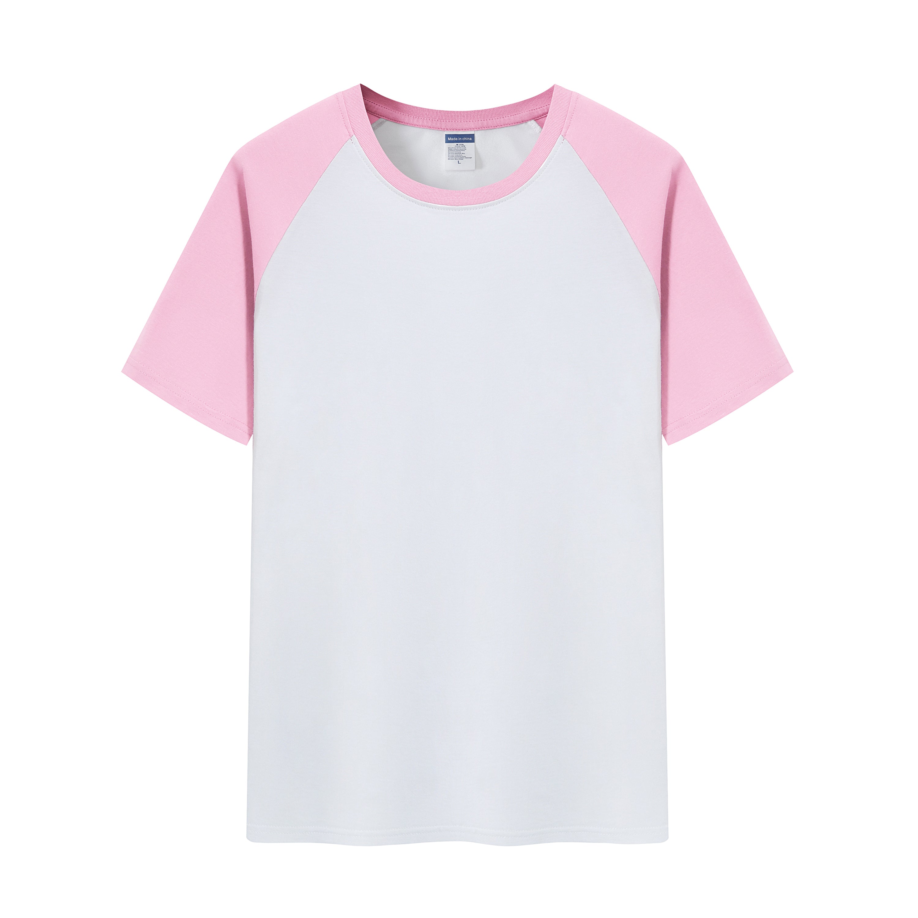 783 - 200g Cotton Weave Short Sleeve Crew Neck Raglan T-Shirt for Kids and Adults (Slim Fit)