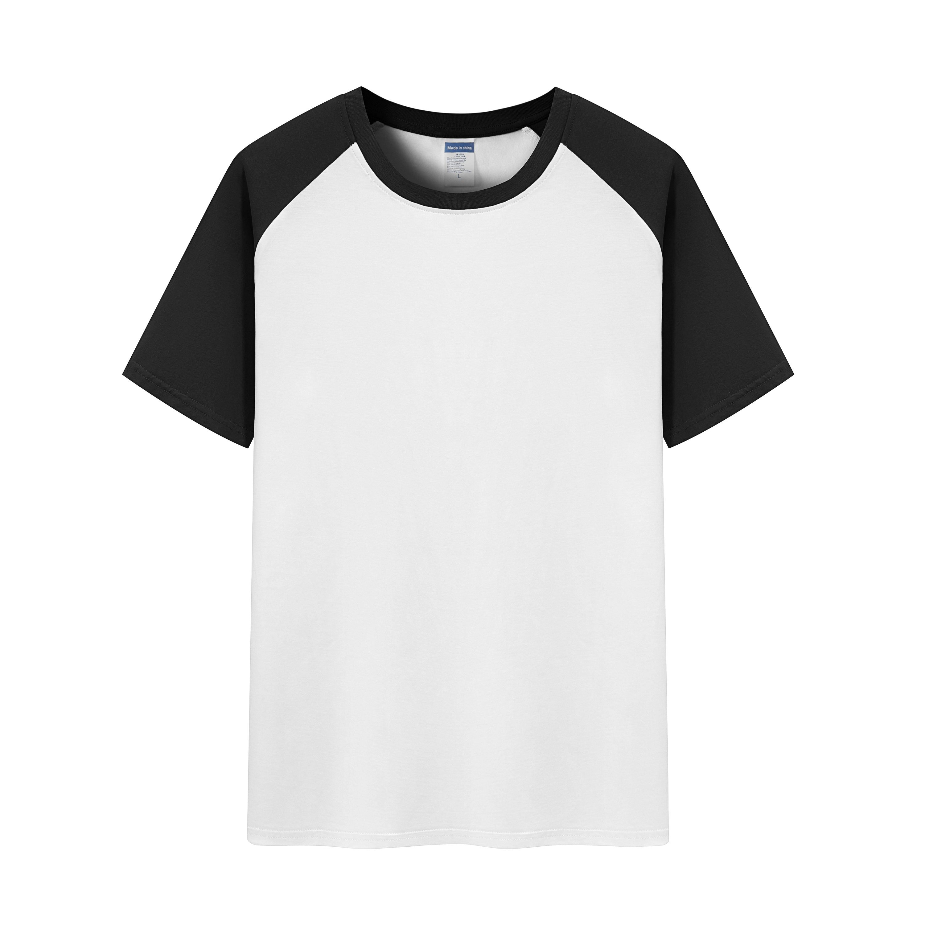 783 - 200g Cotton Weave Short Sleeve Crew Neck Raglan T-Shirt for Kids and Adults (Slim Fit)