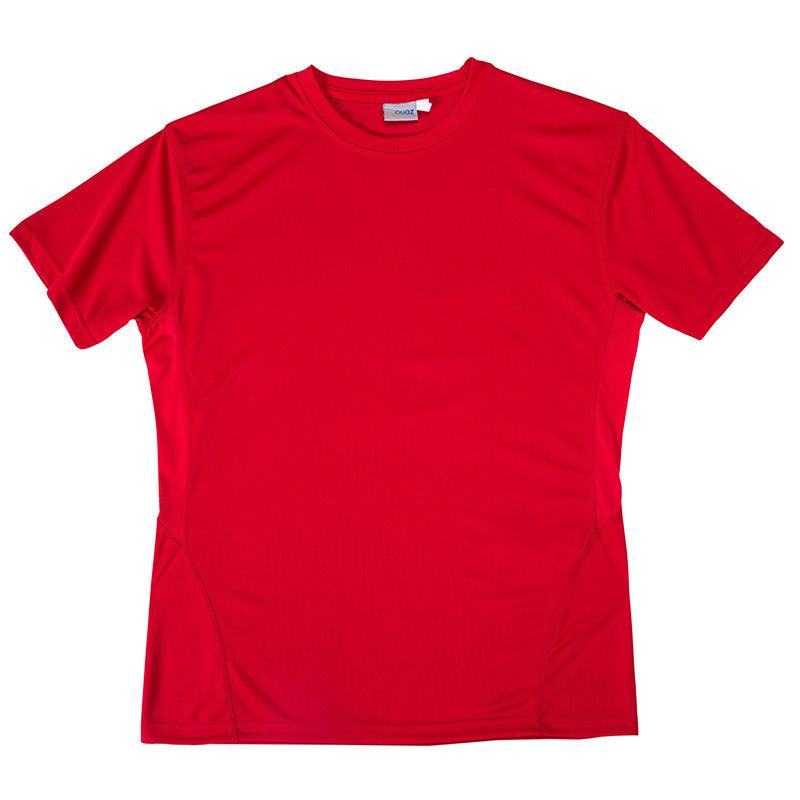 QU1800 - QUOZ 155g MICRO-DRY 短袖圓T恤 -香港印衫 | 印tee | 班衫 | Ocamp tee | 制服訂造