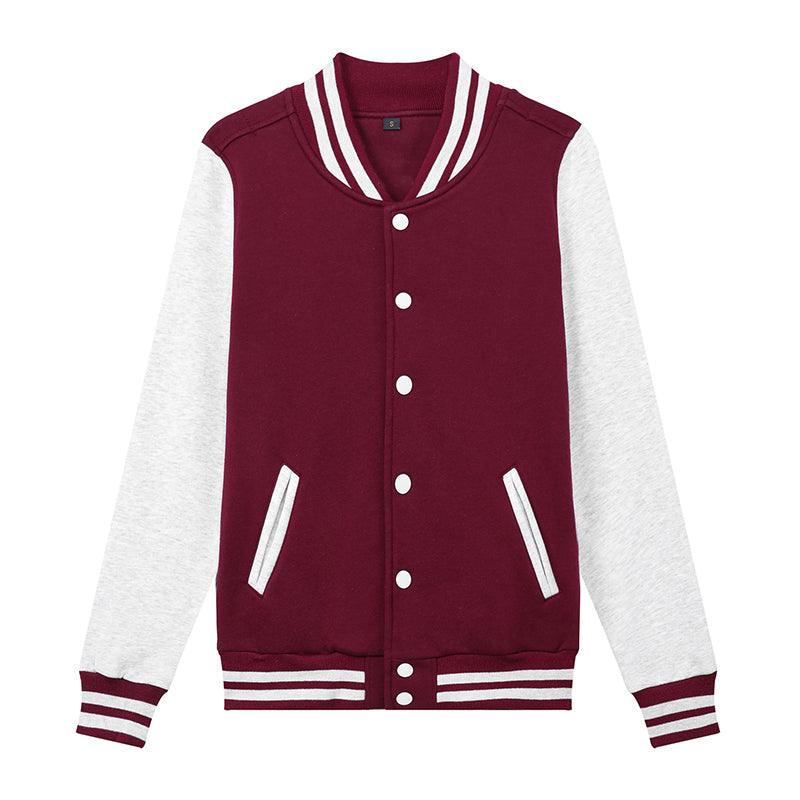 AG4800 - AG 480g毛圈棒球外套 (尺碼偏細) -香港印衫 | 印tee | 班衫 | Ocamp tee | 制服訂造