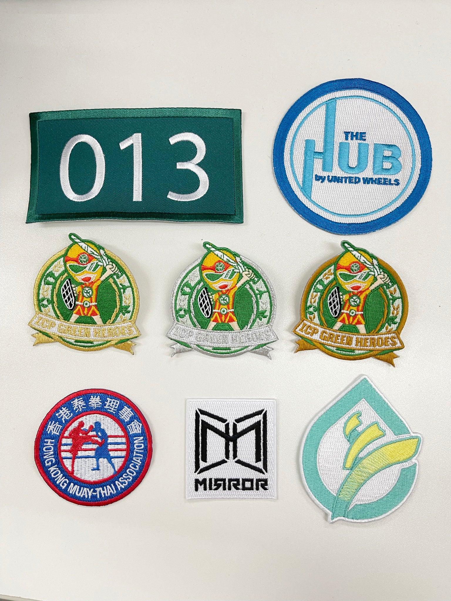 刺繡章 -香港印衫 | 印tee | 班衫 | Ocamp tee | 制服訂造