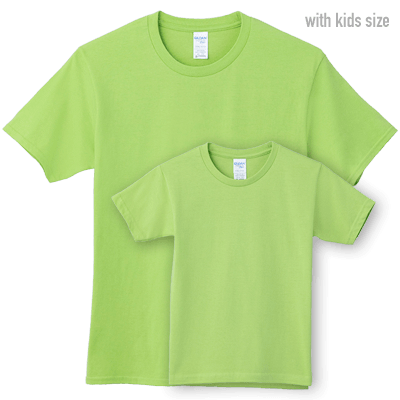 GD7600 - GILDAN 180g 全棉平紋(設有童裝及成人碼)短袖圓領T恤 -香港印衫 | 印tee | 班衫 | Ocamp tee | 制服訂造