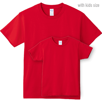 GD7600 - GILDAN 180g 全棉平紋(設有童裝及成人碼)短袖圓領T恤 -香港印衫 | 印tee | 班衫 | Ocamp tee | 制服訂造