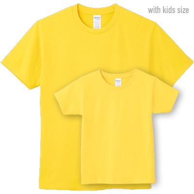 GD7600 - GILDAN 180g 全棉平紋(設有童裝及成人碼)短袖圓領T恤 -香港印衫 | 印tee | 班衫 | Ocamp tee | 制服訂造