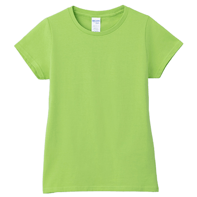 GD7600L - GILDAN 180g 全棉平紋女裝短袖圓領T恤 -香港印衫 | 印tee | 班衫 | Ocamp tee | 制服訂造