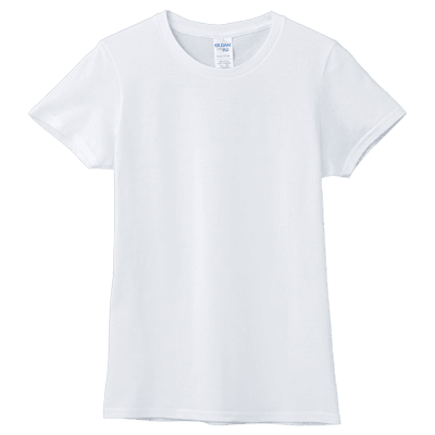 GD7600L - GILDAN 180g 全棉平紋女裝短袖圓領T恤 -香港印衫 | 印tee | 班衫 | Ocamp tee | 制服訂造