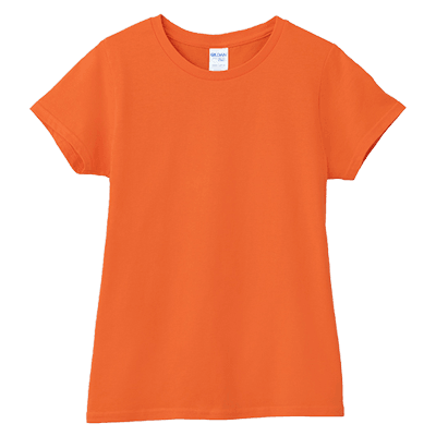 GD7600L - GILDAN 180g 全棉平紋女裝短袖圓領T恤 -香港印衫 | 印tee | 班衫 | Ocamp tee | 制服訂造