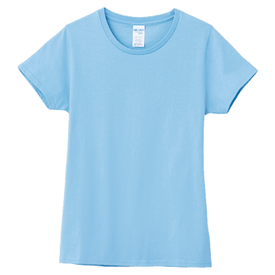 GD7600L - GILDAN 180g 全棉平紋女裝短袖圓領T恤 -香港印衫 | 印tee | 班衫 | Ocamp tee | 制服訂造