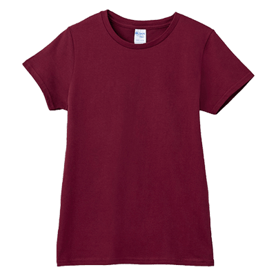 GD7600L - GILDAN 180g 全棉平紋女裝短袖圓領T恤 -香港印衫 | 印tee | 班衫 | Ocamp tee | 制服訂造