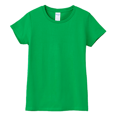 GD7600L - GILDAN 180g 全棉平紋女裝短袖圓領T恤 -香港印衫 | 印tee | 班衫 | Ocamp tee | 制服訂造