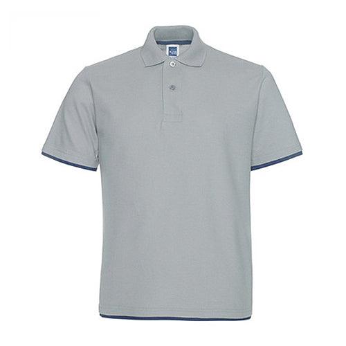 BP0006 - BLANK KING 195g CVC珠地成人短袖拼色POLO恤 -香港印衫 | 印tee | 班衫 | Ocamp tee | 制服訂造