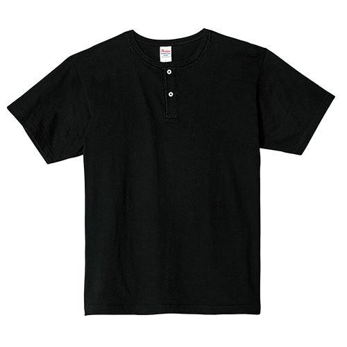 PS0104 - PRINTSTAR 190g 高品質全棉平紋(美式複古半開襟)短袖圓領T恤 -香港印衫 | 印tee | 班衫 | Ocamp tee | 制服訂造