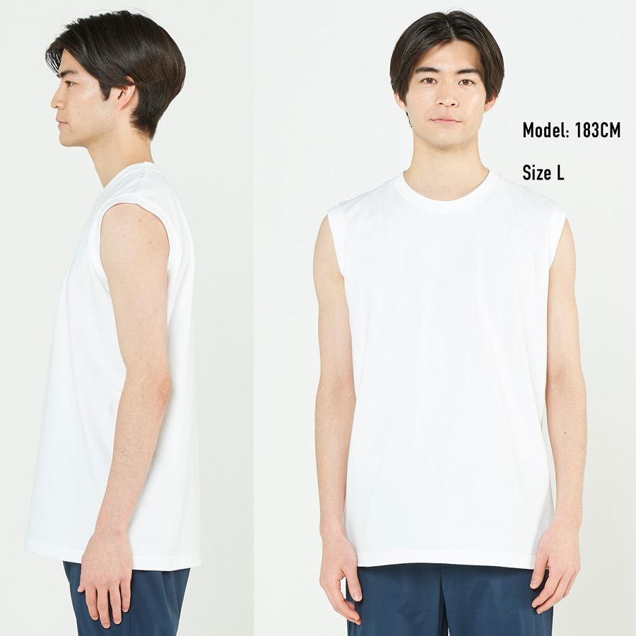 PS0115 - PRINTSTAR 190g 高品質全棉平紋無袖圓領T恤 -香港印衫 | 印tee | 班衫 | Ocamp tee | 制服訂造