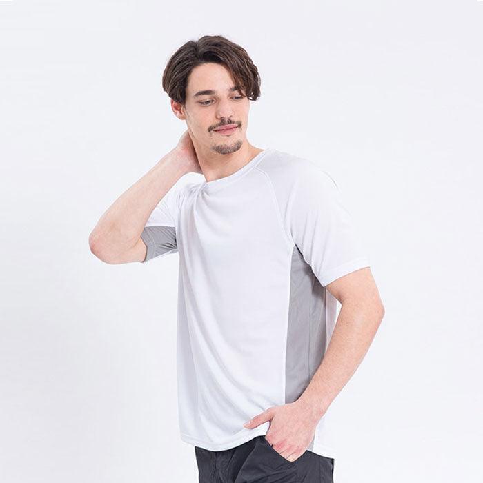 TSPC00 - EBAYTA 150g 運動快乾成人短袖圓領拼色T恤 -香港印衫 | 印tee | 班衫 | Ocamp tee | 制服訂造