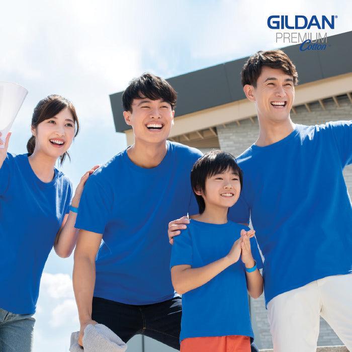 GD7600 - GILDAN 180g 全棉平紋(設有童裝及成人碼)短袖圓領T恤 -香港印衫 | 印tee | 班衫 | Ocamp tee | 制服訂造