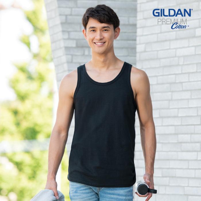 GD7620 - GILDAN 180g 全棉平紋成人背心 -香港印衫 | 印tee | 班衫 | Ocamp tee | 制服訂造