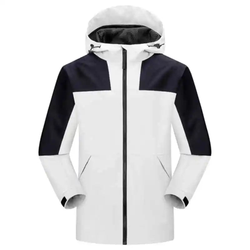 D22 - Windproof Long Sleeve Full-zip Parka