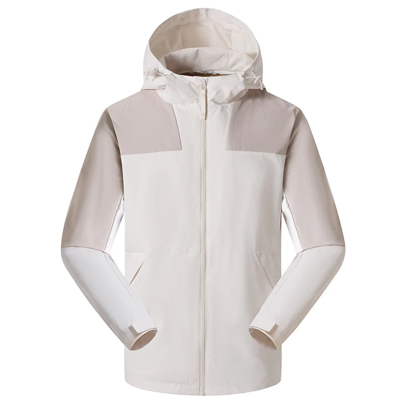 D22 - Windproof Long Sleeve Full-zip Parka