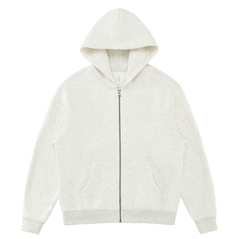 LL 350g 高品質加絨有帽拉鏈衞衣 - LL860