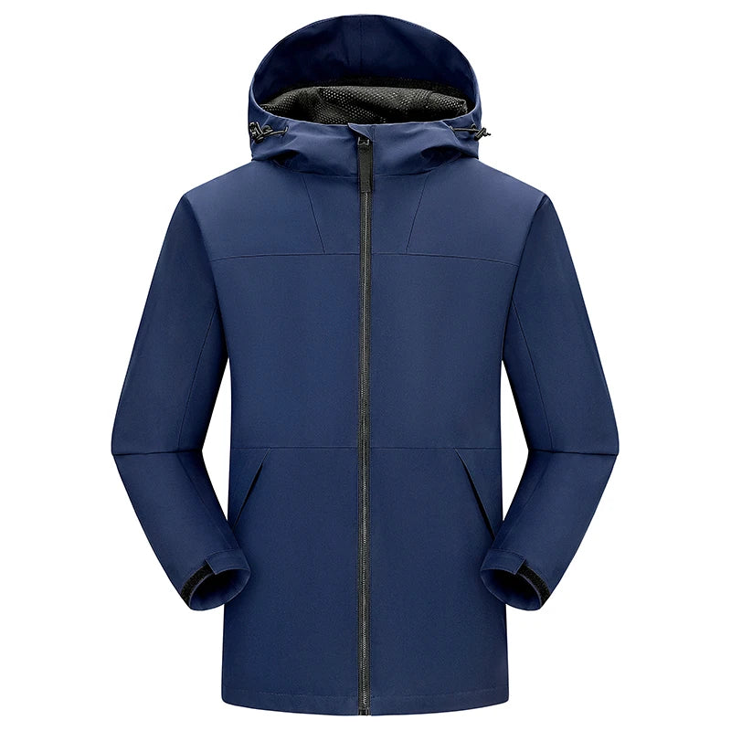 D22 - Windproof Long Sleeve Full-zip Parka