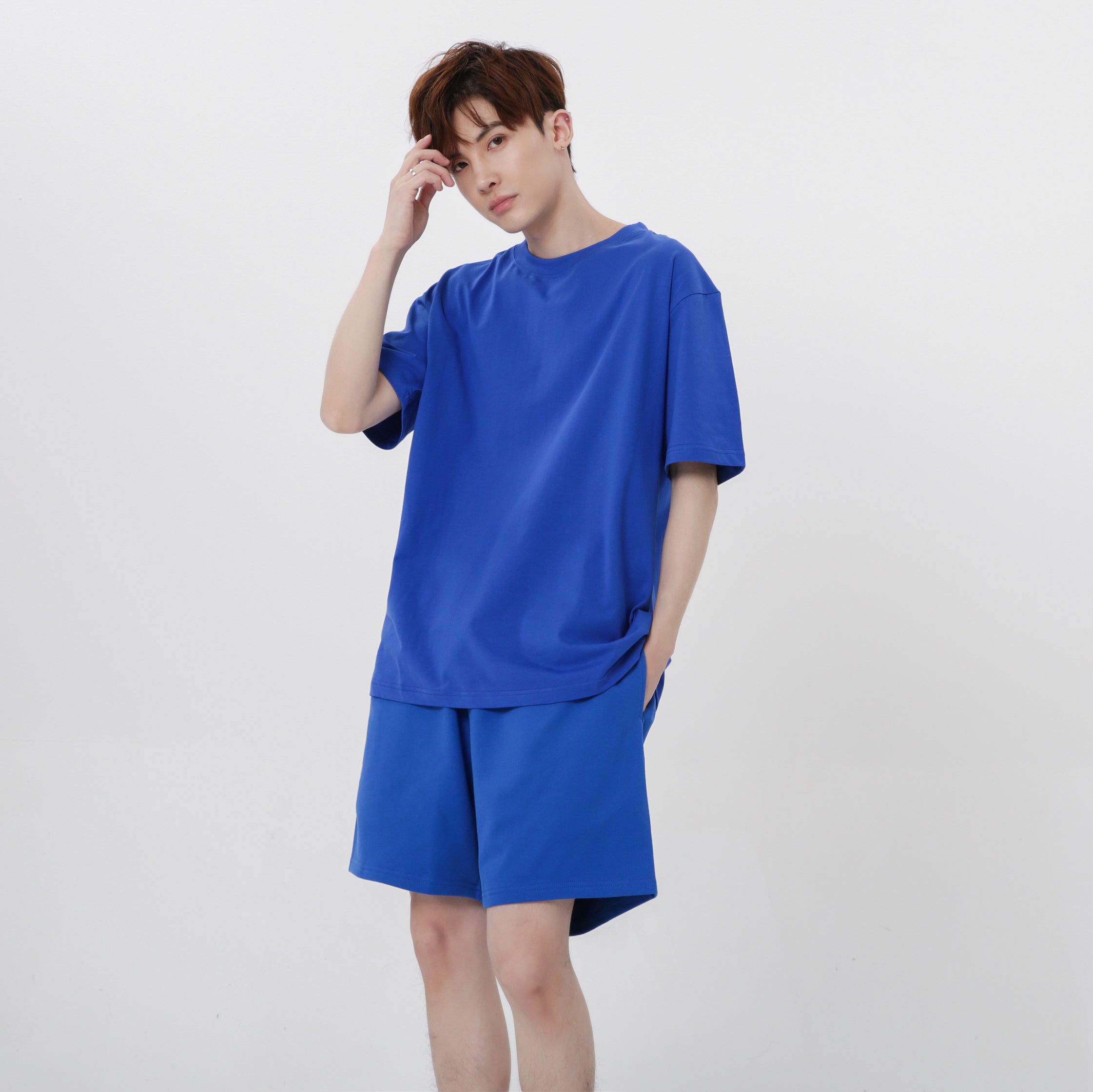 LL 245g 高品質厚版全棉成人短袖圓領T恤 - LL2450