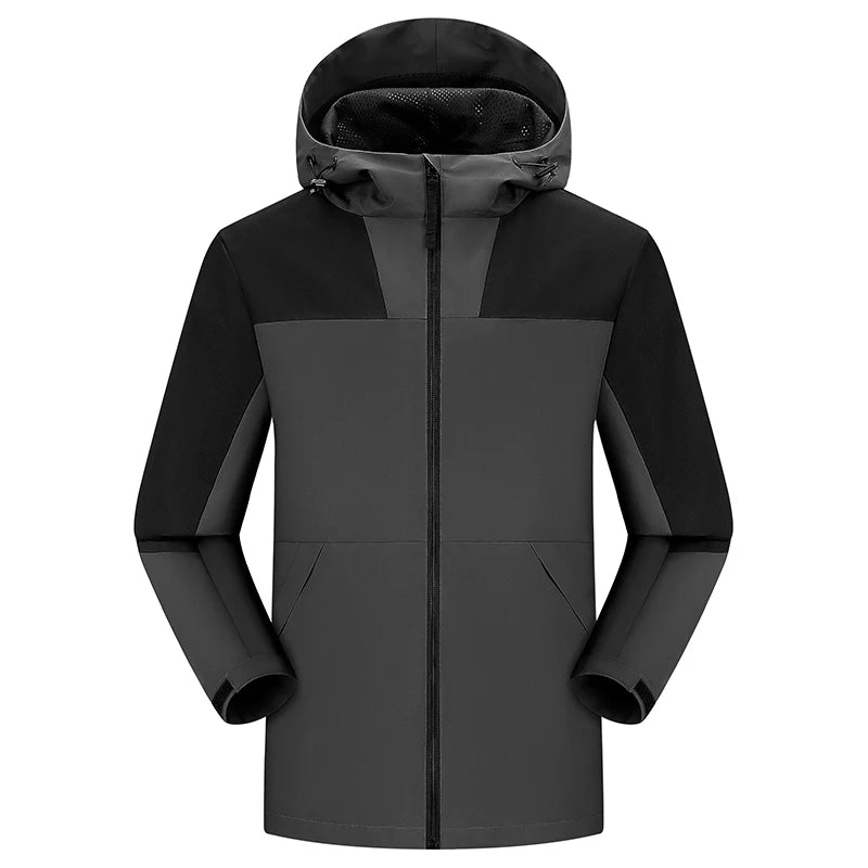 D22 - Windproof Long Sleeve Full-zip Parka