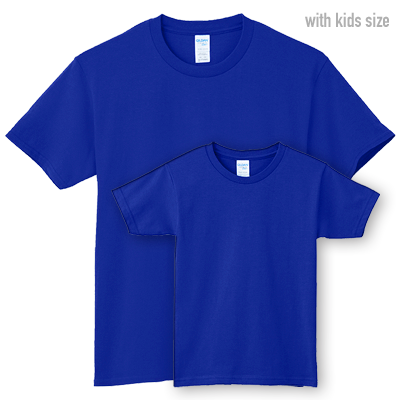 GD7600 - GILDAN 180g 全棉平紋(設有童裝及成人碼)短袖圓領T恤