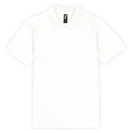 GILDAN 220g 全棉雙珠地成人短袖POLO恤-GD858A0