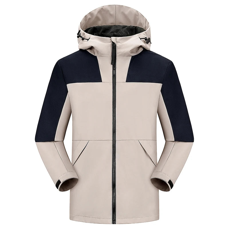 D22 - Windproof Long Sleeve Full-zip Parka