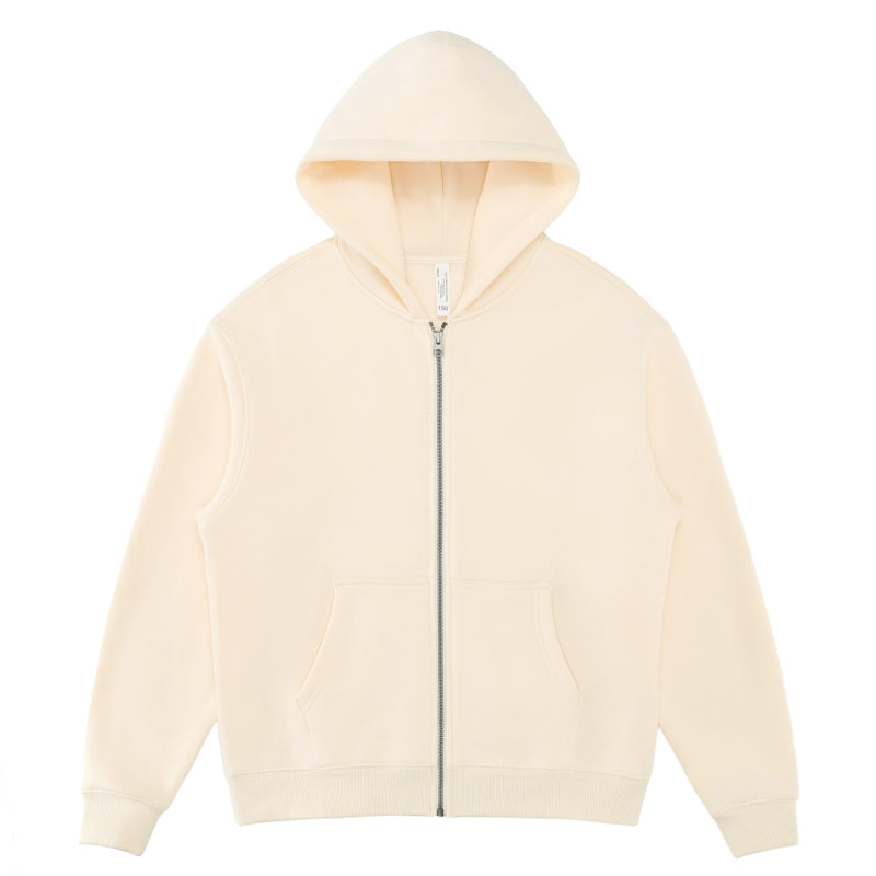 LL 350g 高品質加絨有帽拉鏈衞衣(童裝) - LL860b