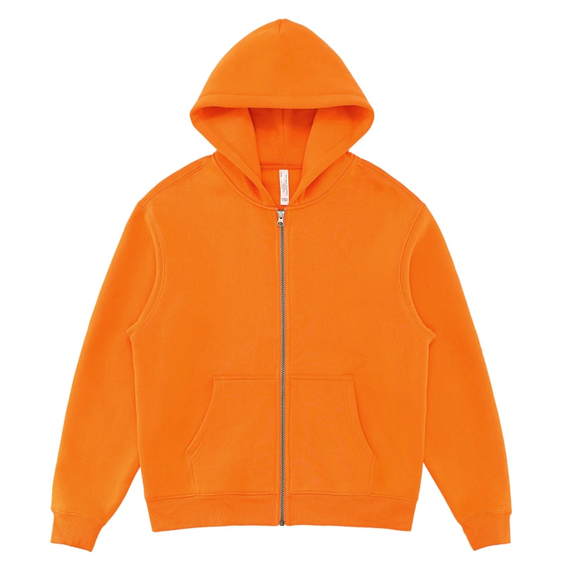 LL 350g 高品質加絨有帽拉鏈衞衣(童裝) - LL860b