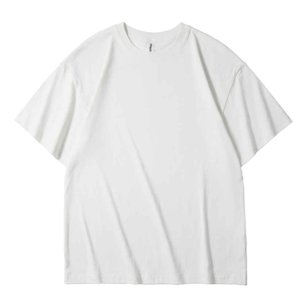 AG250W - AG 250g 重磅全棉洗水做舊圓領短袖T恤
