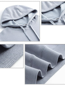 AG350H - AG 350g Polar Fleece Adult Hooded Sweatshirt