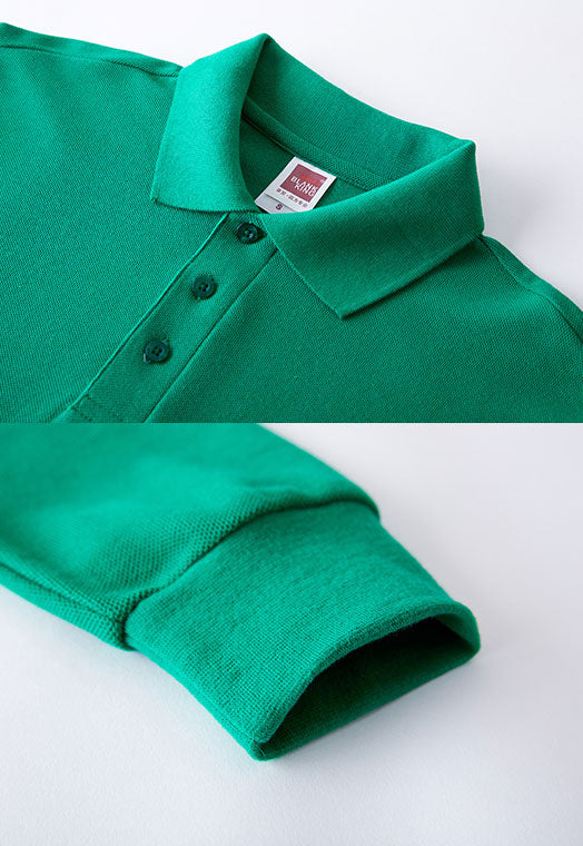  Hong Kong Production Limited 香港製品有限公司BP0003 - BLANK KING 220g 全棉珠地成人長袖POLO恤Polo Shirts