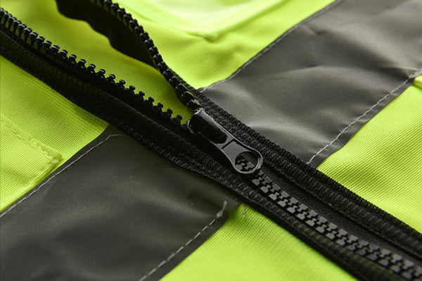  Hong Kong Production Limited 香港製品有限公司RF012 - 120g 多口袋反光帶拉鏈背心Vests & Jackets