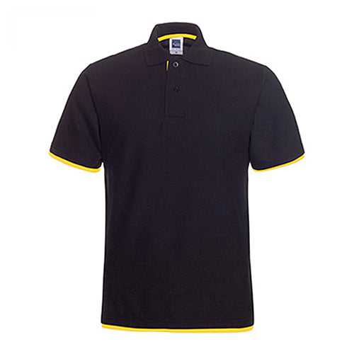 BP0006 - BLANK KING 195g CVC Adult Colour Matching Polo Shirt