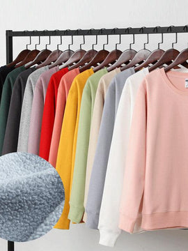 AG350R - AG 350g Polar Fleece Adult Crewneck Sweatshirt