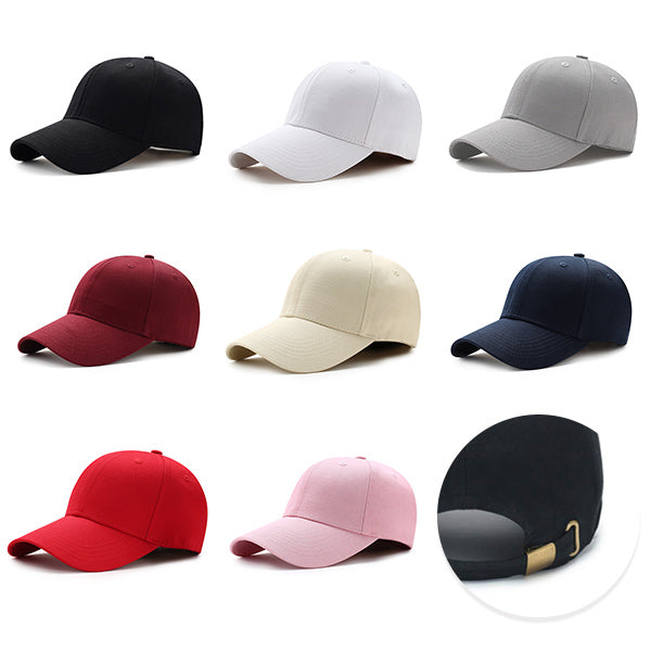  Hong Kong Production Limited 香港製品有限公司CPA5 - 280g純棉男女運動戶外銅扣棒球帽Hats